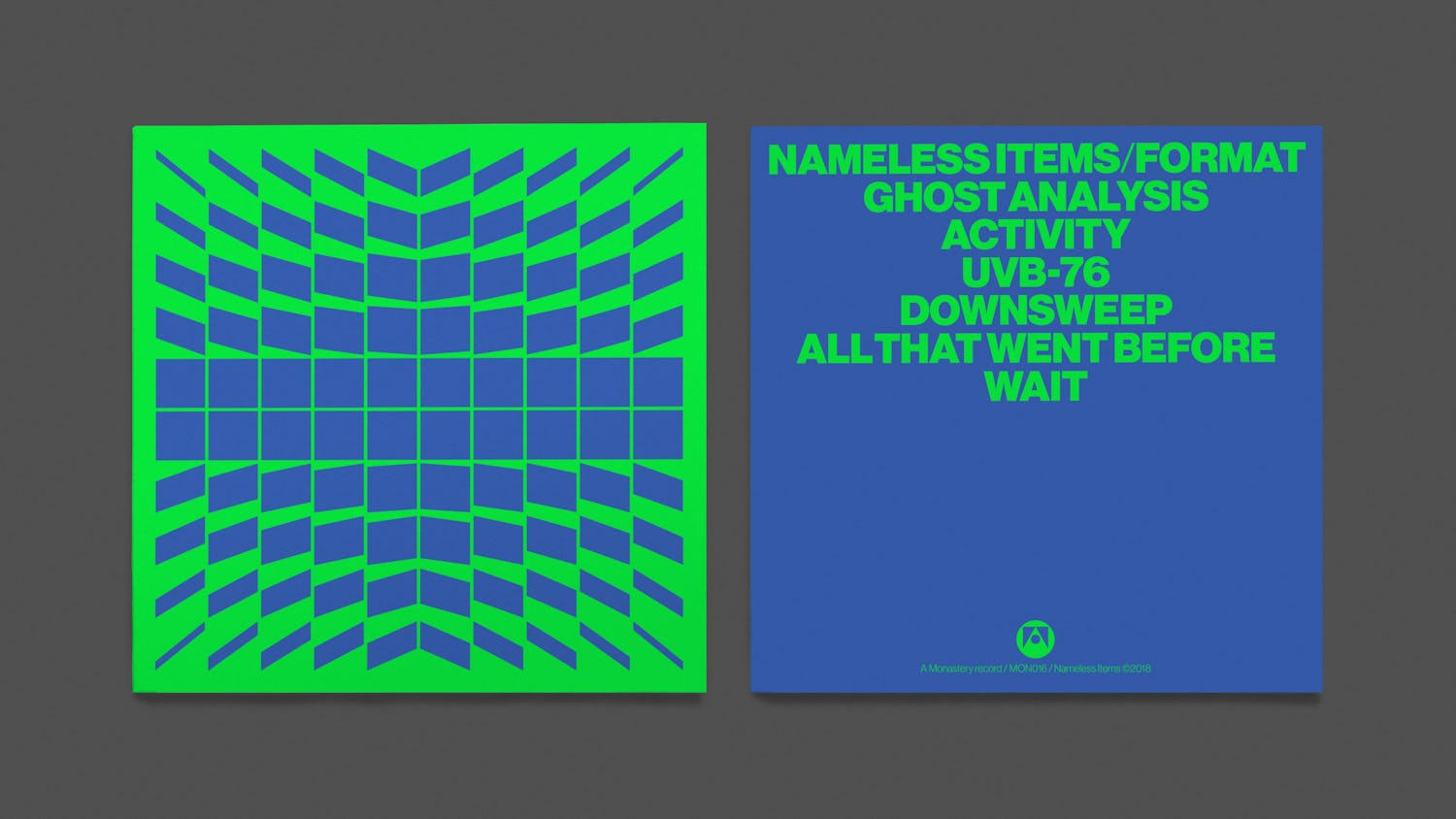 rationale design nameless items format ep activity downsweep music album cover