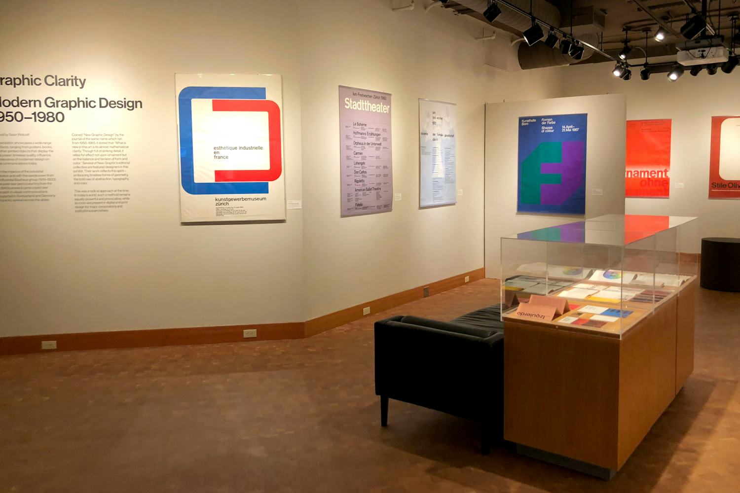 rationale modern graphic design 1950 1980 clarity exhibition posters russell day gallery