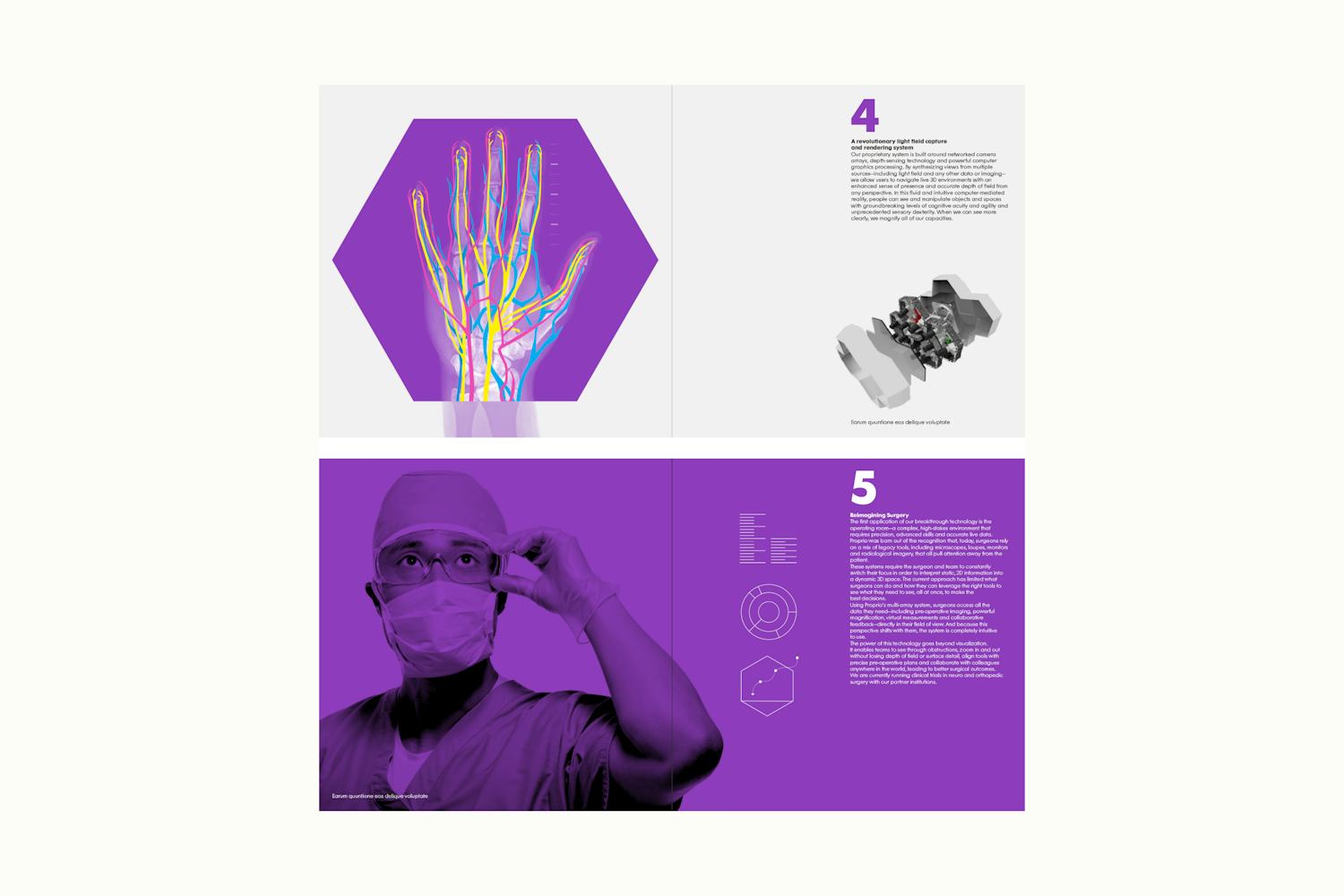 proprio visual identity medical imaging technology