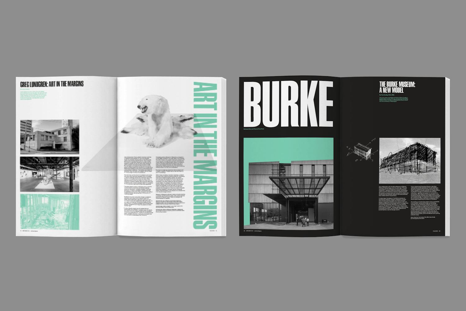 rationale arcade magazine 37.2 liminal space spreads