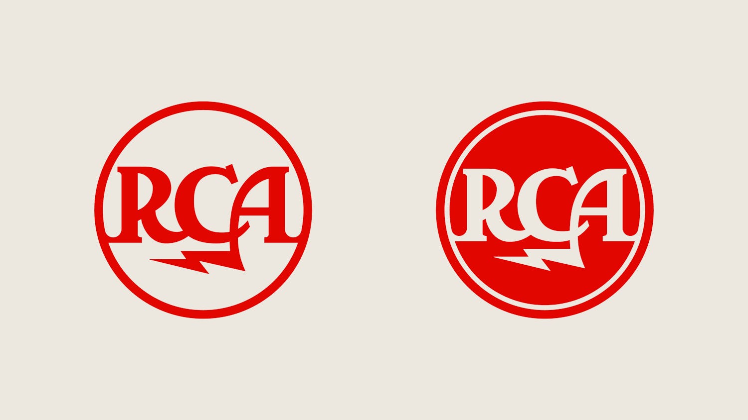 rationale design partners & spade rca 1920s logo update