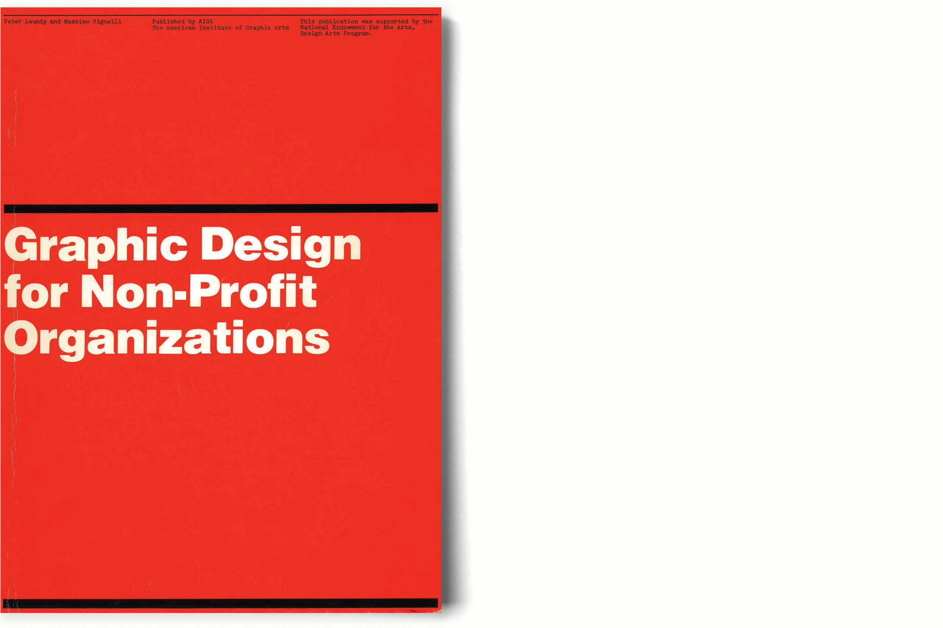 rationale resources vignelli non-profit organizations manual book