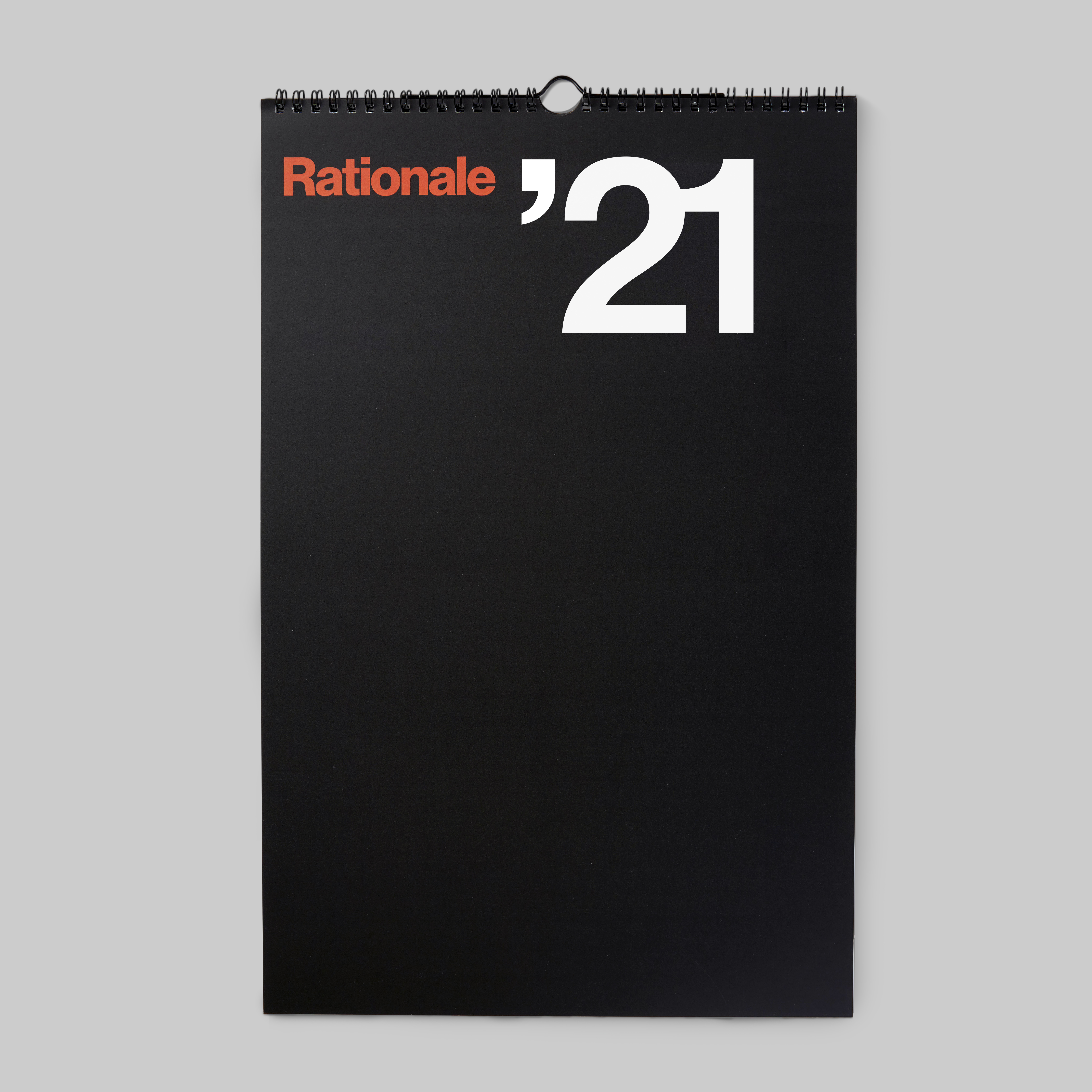 Sans wall calendar Rationale