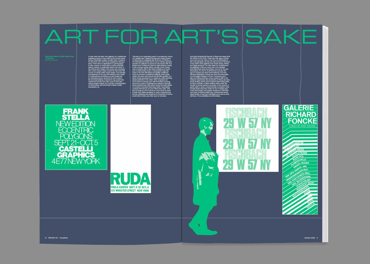 arcade magazine rationale design